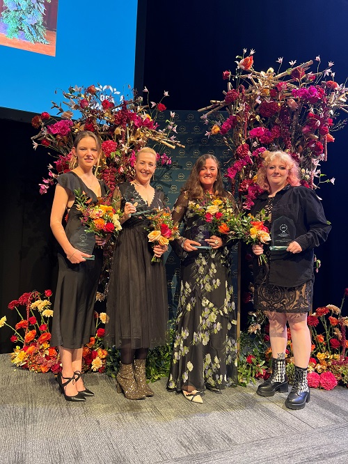 Floristry students sweep top awards at prestigious industry ceremony