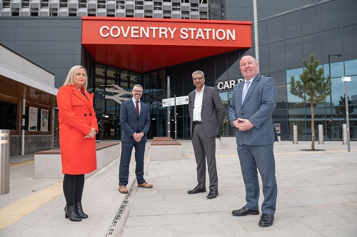 Image for £82 million transformation of Coventry Railway Station officially completed