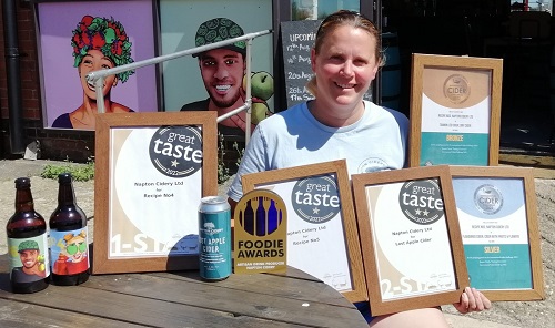 Image for Cidery owners celebrate latest clutch of awards