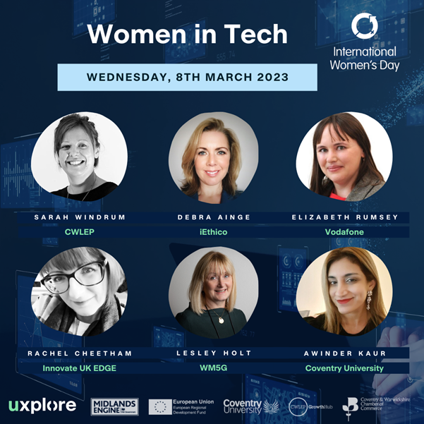 Image for Celebrate International Women's Day 2023 with uxplore's Women in Tech day