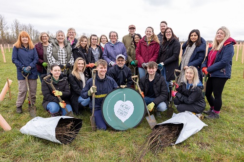 Green-thumbed solicitors branch out with Stratford tree planting