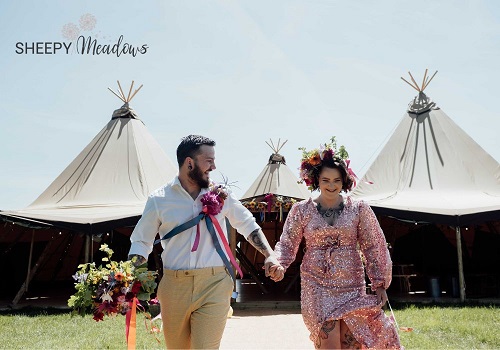 Upcoming midlands tipi venue opens doors this Spring. 