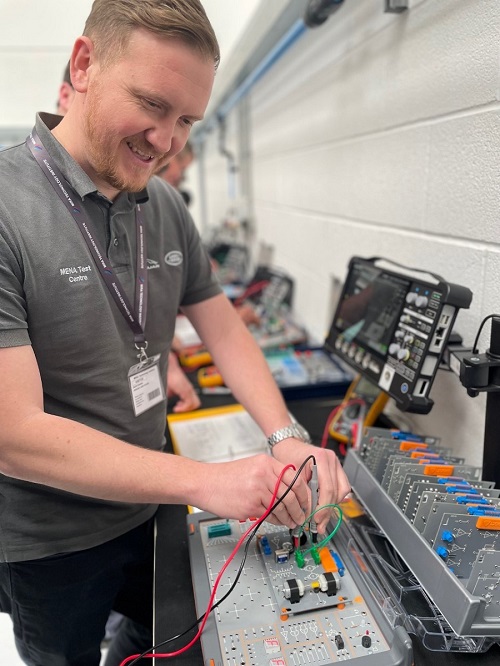 Image for College Delivers Electric Skills Boost To Jaguar Land Rover