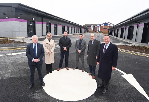 Image for Business leaders visit new £5.5m scheme in Warwick