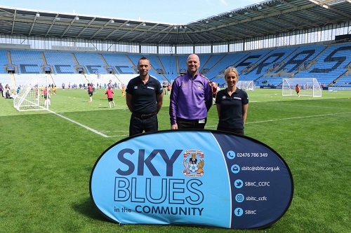 Sky Blues in the Community and Frasers Group to  give schools in Coventry free sports vouchers