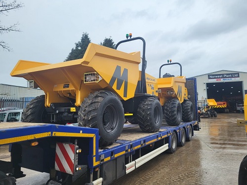 Image for SOS Plant Hire expands rental fleet with Mecalac site dumpers