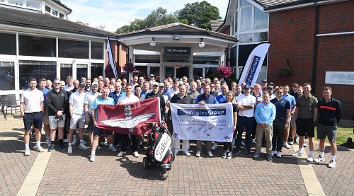 The Wigley Group's 10th charity golf day raises £20,000 for injured soldiers