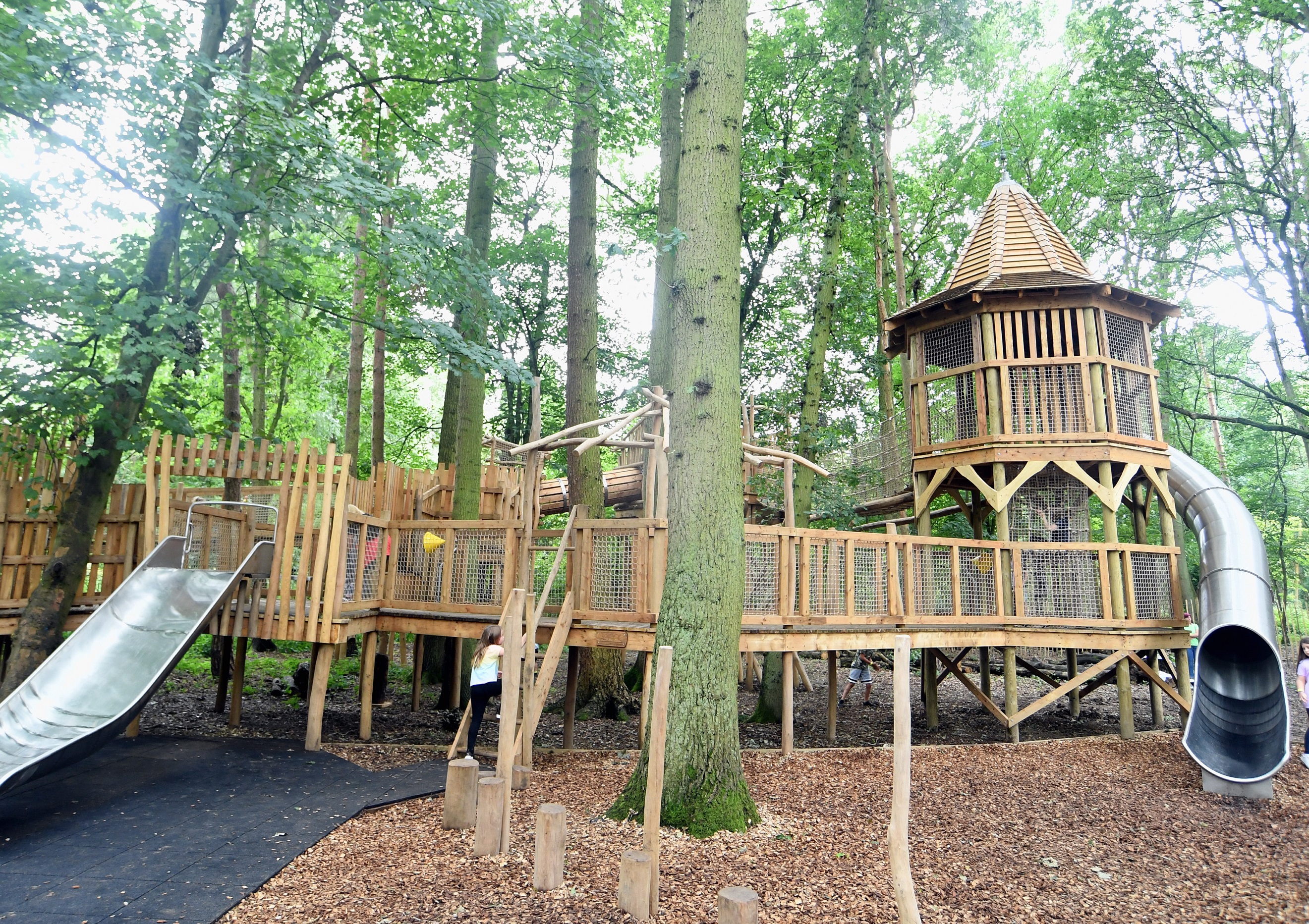 New Coombe Abbey play area opens for the summer holidays
