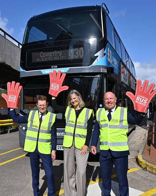 Get on board with Coventry’s all electric buses