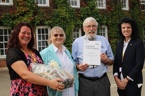 Tutor celebrates four decades of service at Moreton Morrell College