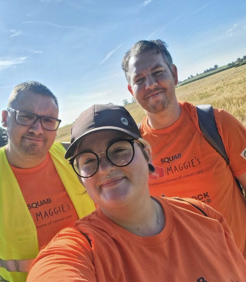 West Midlands storage company's 27 mile charity walk raise thousands 