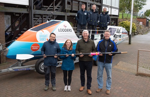 Lodders gets on board with team of fundraising Atlantic rowers