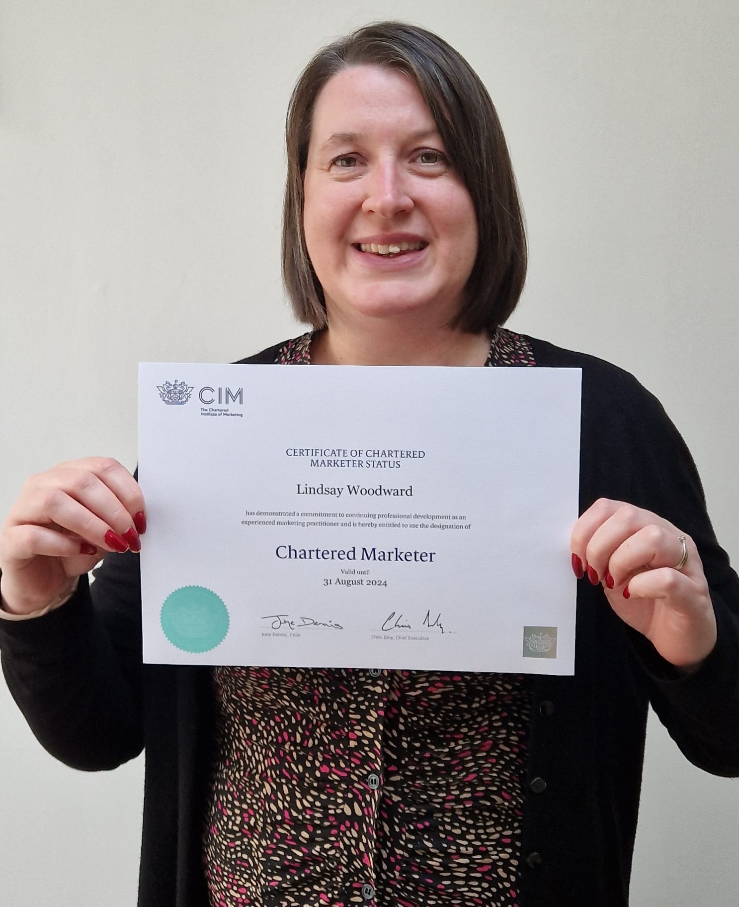 Marketing Expert Celebrates Incredible Milestone in Training & Development