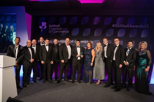 Prime Doubles up at Glittering Solihull Chamber Awards Night 