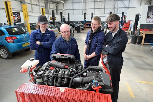 College set to modernise automotive training thanks to Council funding