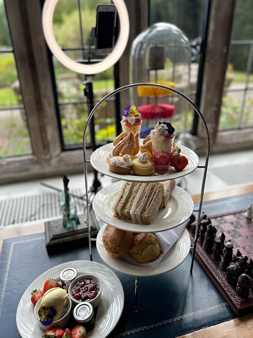 ‘Insta-noon Tea’: Luxury Warwickshire hotel launches dedicated package to help snap-happy Instagram generation capture the best of British tradition