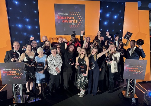 Nominations open for 2025 West Midlands Tourism Awards