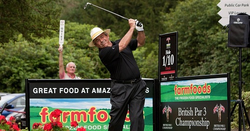 Watch Celebrities tee off at Farmfoods British Par 3 Championship