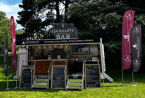 Distiller offers as taste of Warwickshire with mobile bar