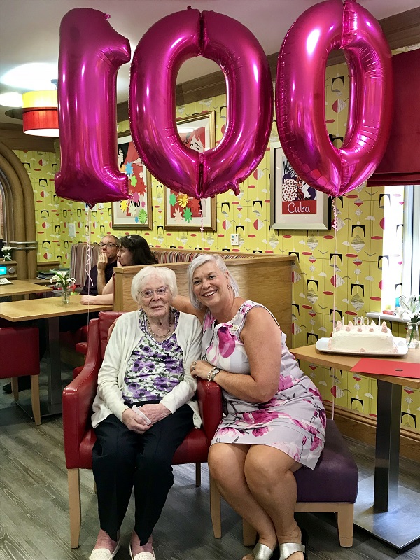 Rugby resident celebrates 100th birthday