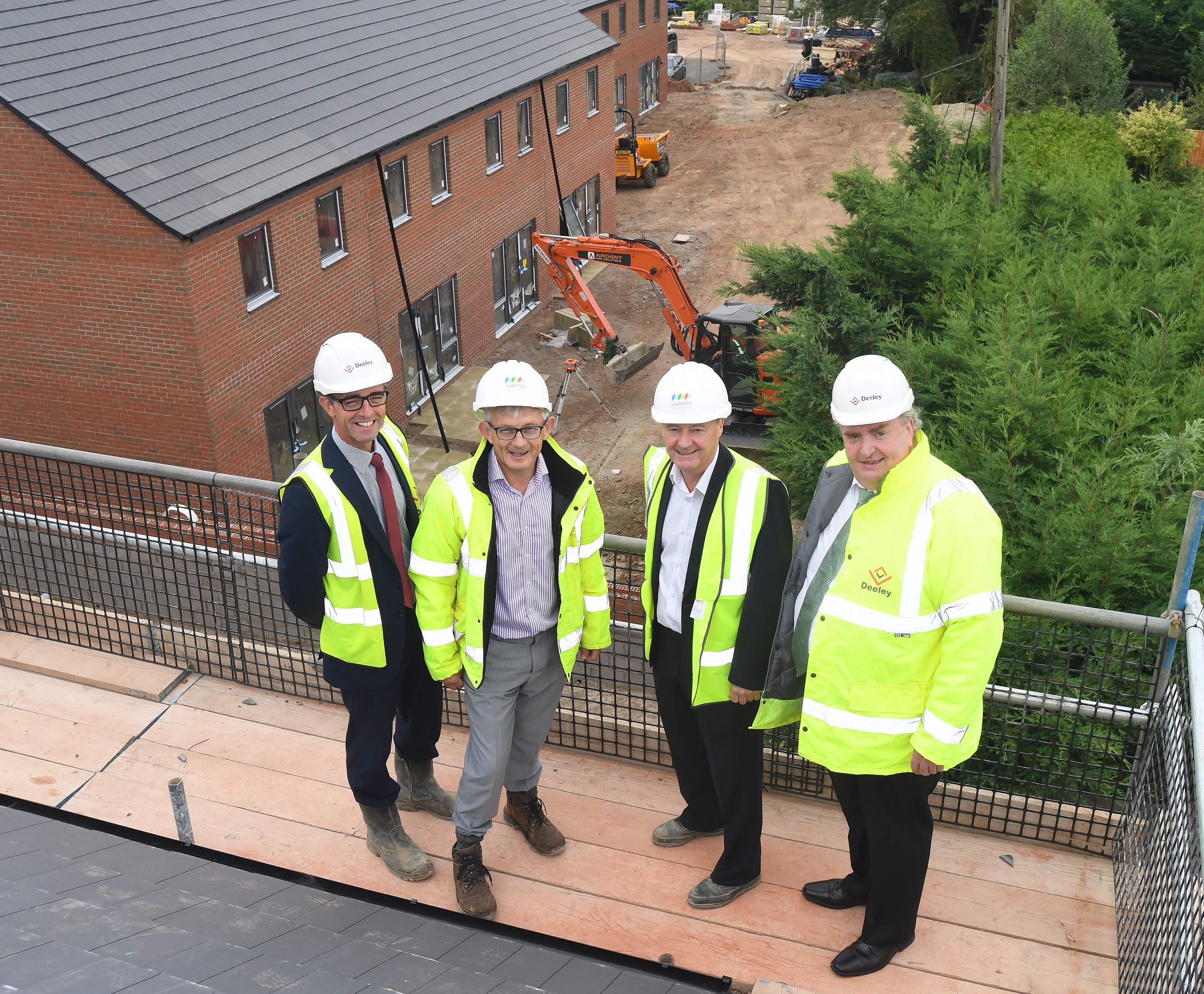 Affordable homes development in Leamington hits new heights