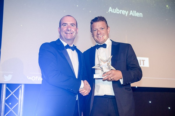Aubrey Allen win Warwickshire Business of the Year 