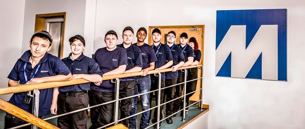 Mecalac welcomes new apprentices to Coventry production site