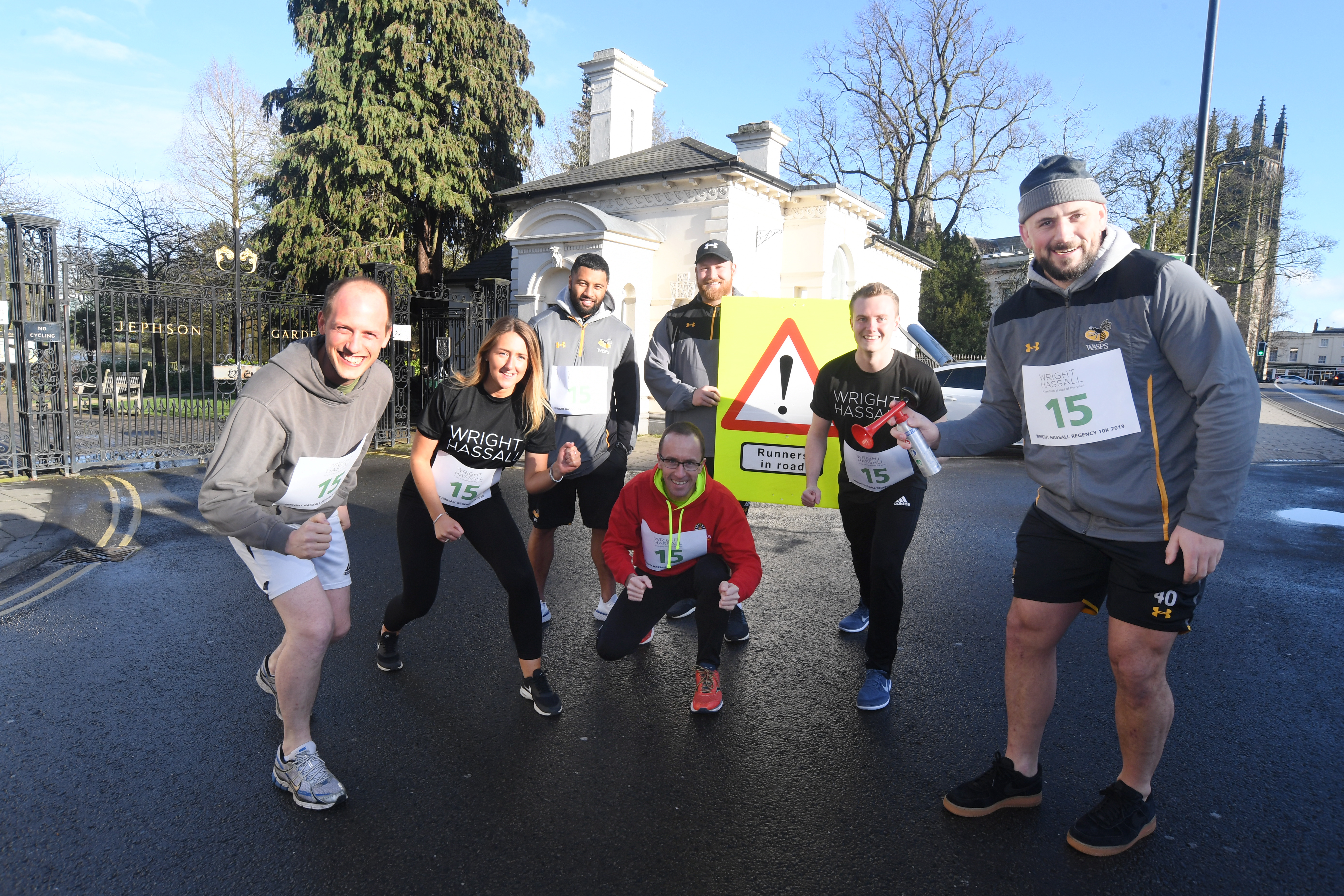 Wasps stars encourage runners to sign up for Wright Hassall Regency 10k