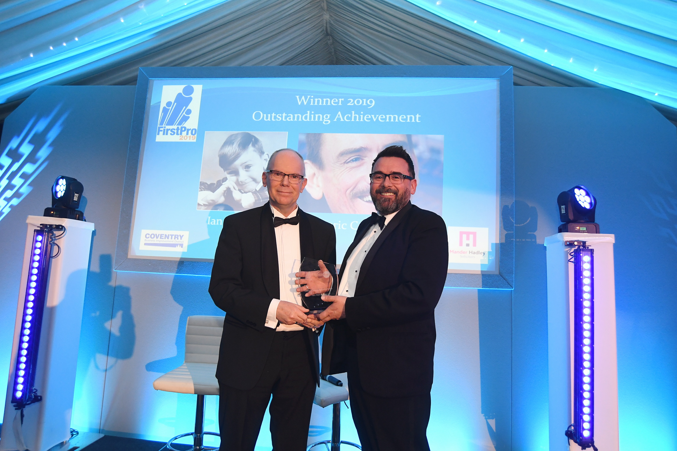 Mander Hadley Solicitors recognises Chairman of Historic Coventry Trust with presentation of prestigious award