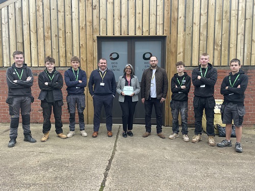 Staff and students build new assessment centre at Moreton Morrell College