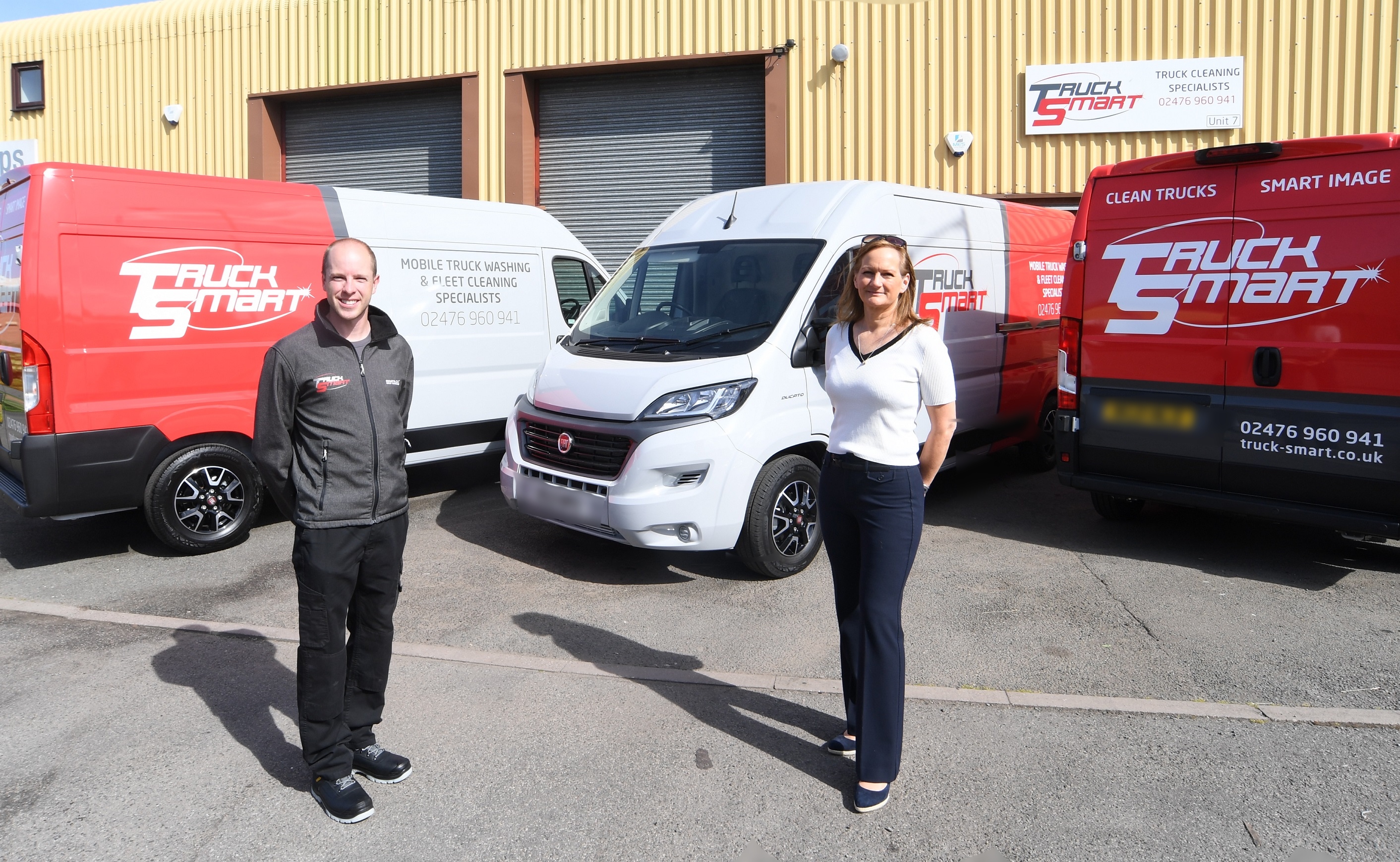 Truck washing firm creates four new jobs in expansion