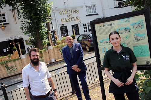 Kenilworth pub hires first apprentice and looks to encourage young people into hospitality