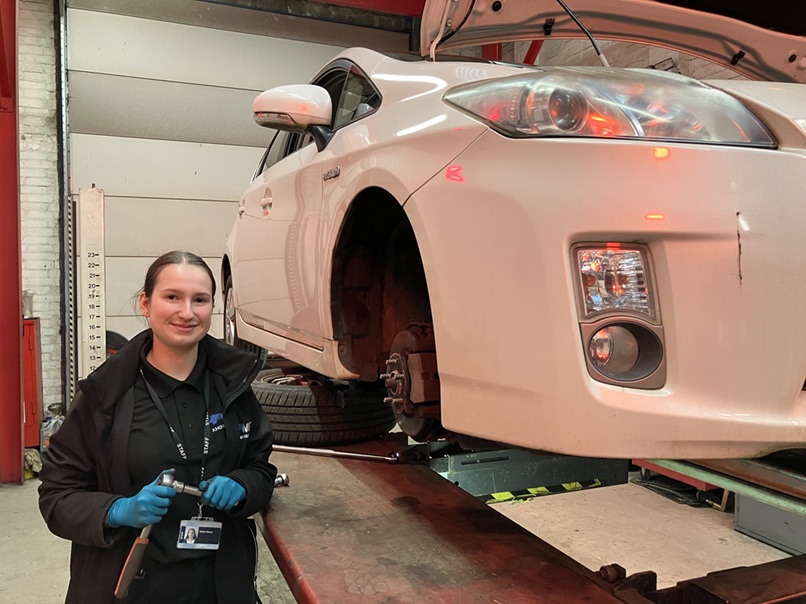 From modding Mazdas to liquid nitrogen cars – an apprentice at the cutting edge of British automotive innovation