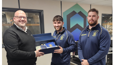 Image for Club partner WOMAG ‘weighs in’ with Coventry Rugby players