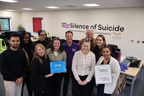 SOS Silence of Suicide Honoured with Investors in People Award